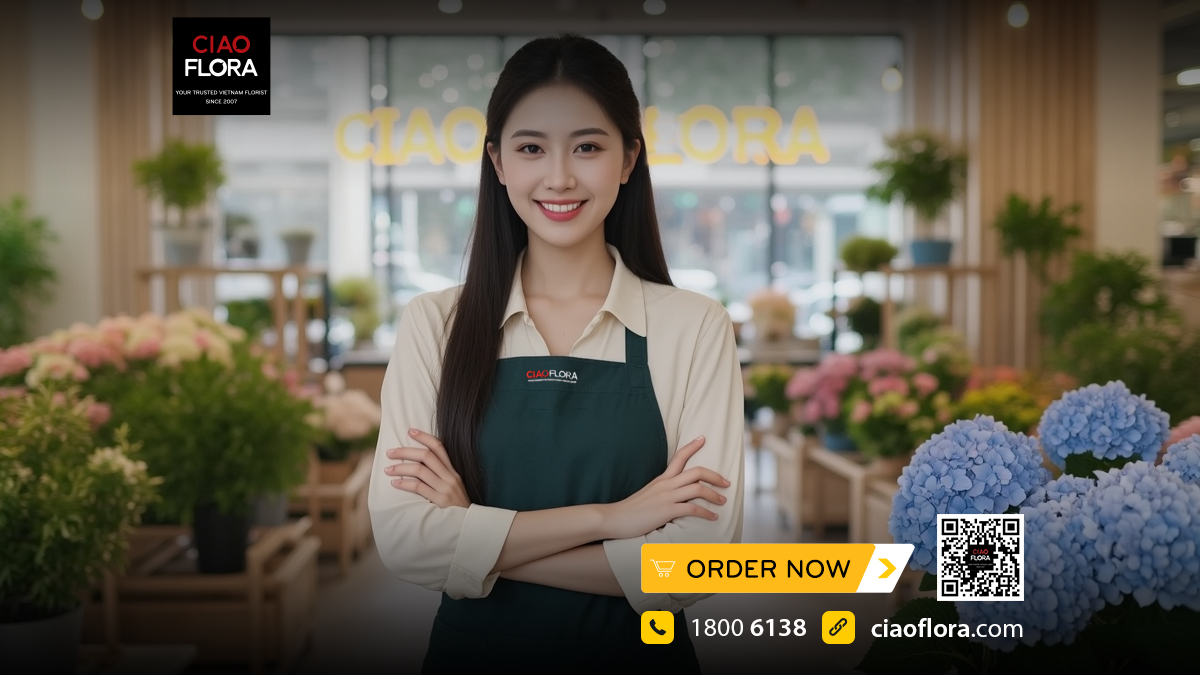 Ciaoflora Showroom in Sai Gon
